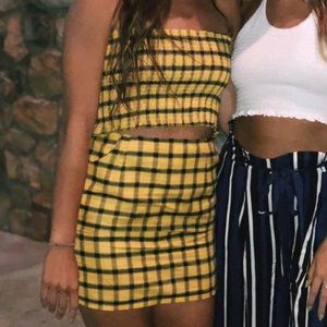 Crop top and skirt set - Perfect for nights out!